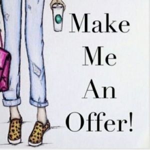 Make bundles, offers are more than welcome!!!